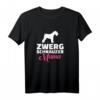 Zwergschnauzer Mama Langarmshirt für Hundeliebhaberinnen – Bequemes Hundemama-Design, perfekt für Spaziergänge und Tricks