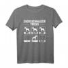 Lustiges Zwergschnauzer T-Shirt - Hund Geschenk für Hundehalter, Hundeliebhaber & Freunde mit Humor