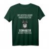Lustiges Schnauzer Personal Hundehalter Geschenk Gassi Hund T-Shirt - Perfekt für Hundeliebhaber, Herrchen und Frauchen mit Humor