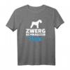 Zwergschnauzer Papa T-Shirt – Für Hundeliebhaber, Gassi-Geher & Hundetrainer